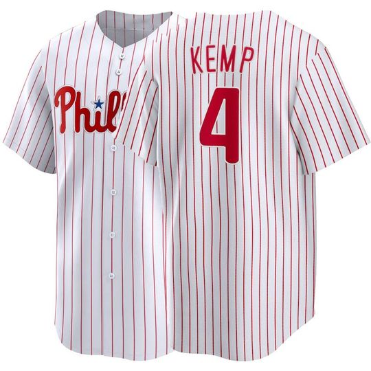 Discover Custom  Philadelphia  Baseball Jersey #4 Otto Kemp ,Men's/Youth White 2026