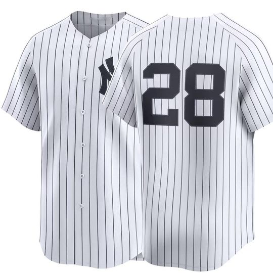 Discover New York Baseball Jersey #28 Austin Wells,Men's/Youth White 2026