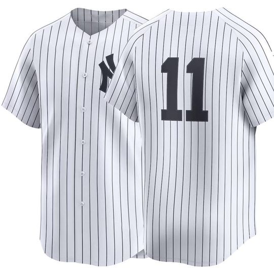 Discover New York Baseball Jersey #11 Anthony Volpe,Men's/Youth White 2026