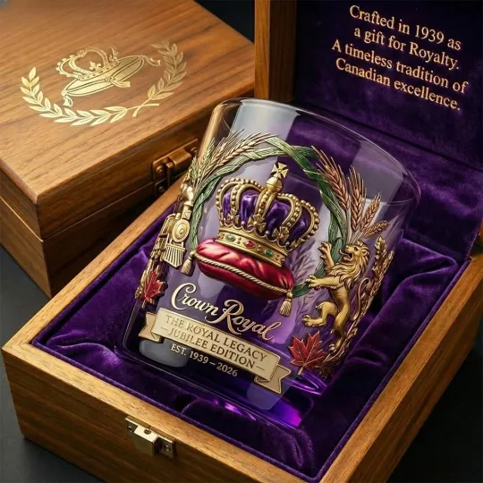 Discover Crown Royal The Royal Legacy Jubilee Edition Whiskey Glass