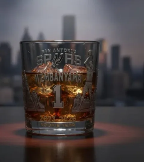 Discover Seattle Bowl LX Champions 2026 football Whiskey Glass
