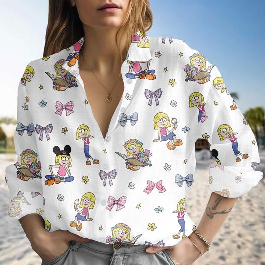 Discover Retro Lizzie McGuire Linen-Look Shirt, This Is What Dreams Are Made Of Blouse Shirt, 2000s Disney Nostalgia Shirt, Disney Vacation Trip