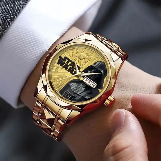 Personalized Darth Vader Anakin Skywalker Star Wars Alloy Luxury Quartz Watch
