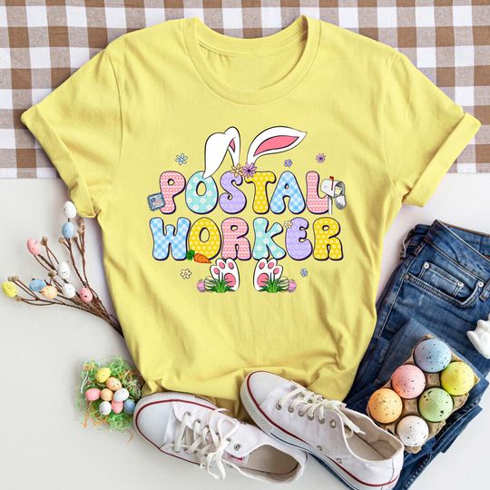 Discover Easter Postal Worker Shirts, Postal Worker Squad Shirt, Mail Carrier Gift, Mail Lady Shirt, Postal Carrier Tee