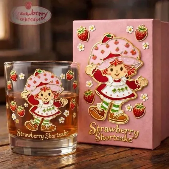 Strawberry Shortcake 2026 Whiskey Glass
