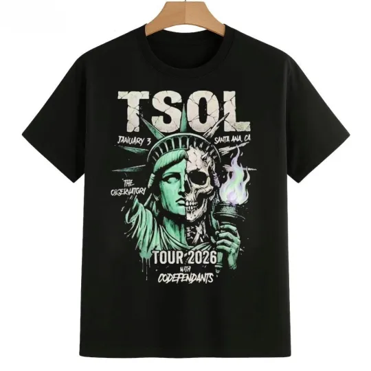 Discover NEW TSOL Band Tour 2026 T Shirt