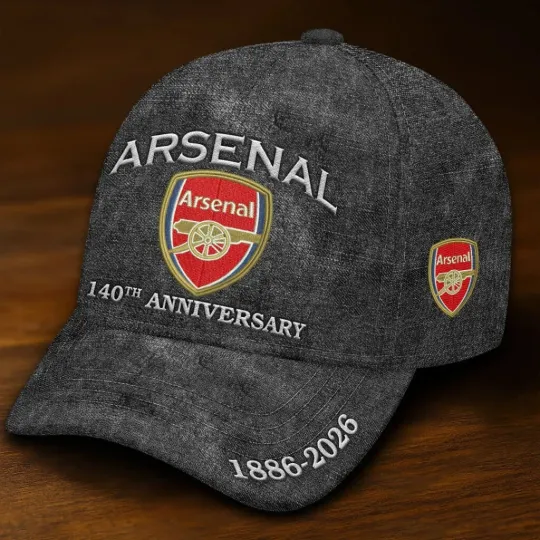 Discover Arsenal FC 140th Anniversary Prined Cap