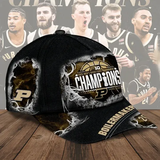 Discover Boilermakers 2026 Big Ten Men’s Basketball Champions Classic Cap