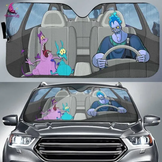 Discover Hades Hercules Car Sunshade, Hercules Car Sun Shade, Sun Shade for Cars, Hercule