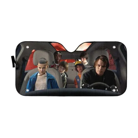Discover Stranger Things Teaser Custom Car Auto Sunshade