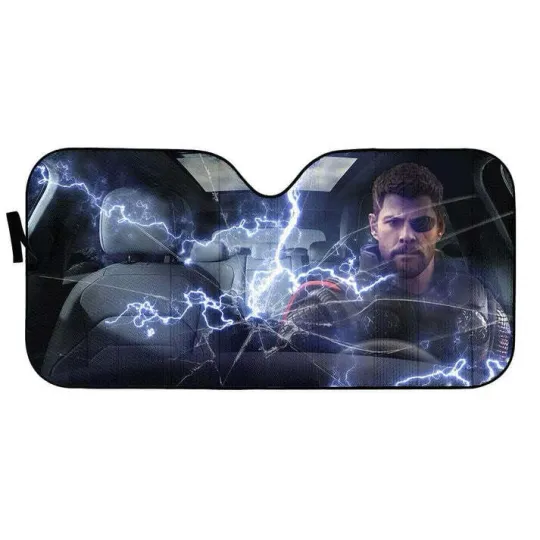 Discover Custom Car Auto Sunshade God Carbreaker