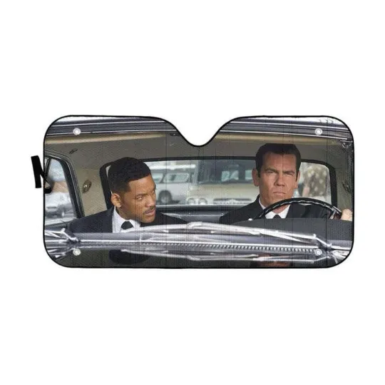Discover Men In Black Custom Car Auto Sunshade