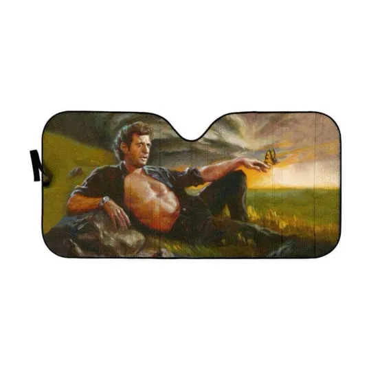Discover Jeff Goldblum The Creation of Adam Car Auto Sunshade