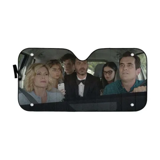 Discover Modern Family Jimmy Kimmel Custom Car Auto Sunshade
