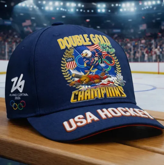 2026 USA Hockey Olympic Gold Medals Classic Cap