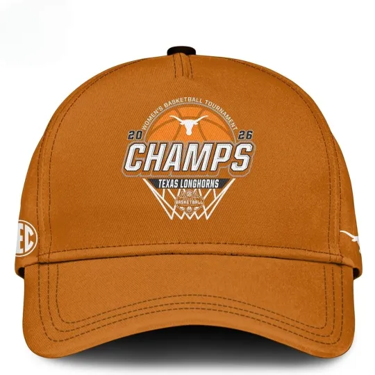 Discover Texas 2026 Women Basketball SEC Champion Cap