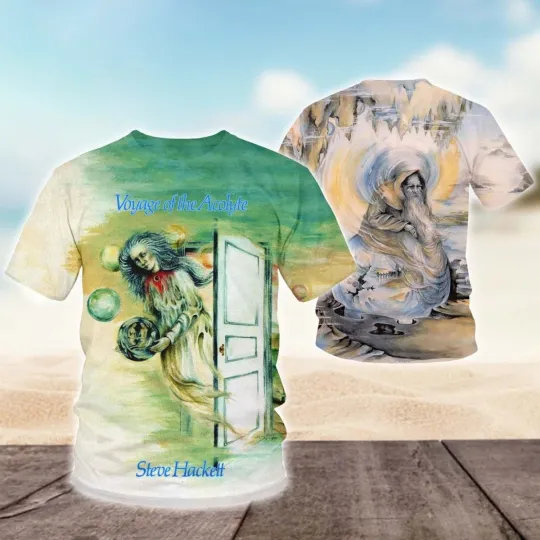 Discover Steve Hackett Voyage Of The Acolyte Album 3D T-shirt