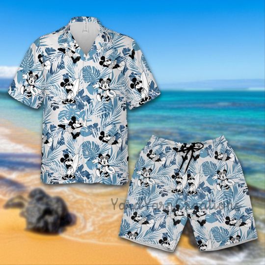 Discover Mickey Summer Hawaiian Shirt, Matching Disney Family trip 2026