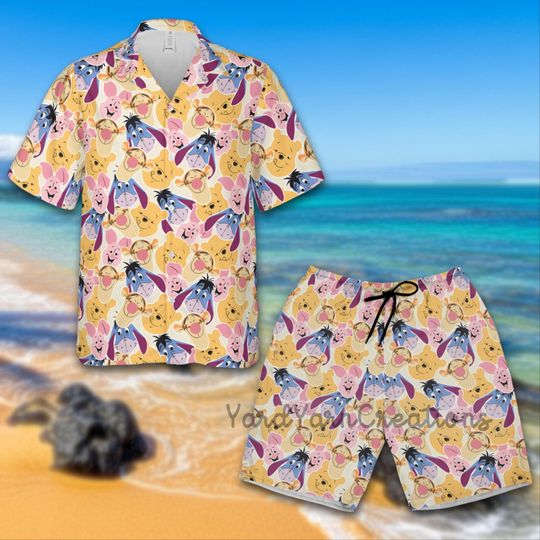 Discover Hawaiian Disney Donkey Adult Shirt, Family Summer Vacation Matching Outfit