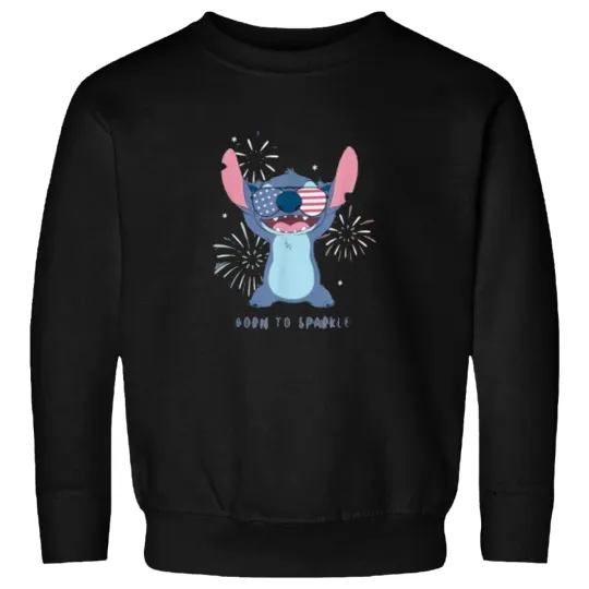 Disney Lilo & Stitch 4th Of July Born To Sparkle Americana, Disney Stitch, Funny Stitch, Lilo And Stitch 3D, Stitch Ohana, Disney Vacation, Magic Kingdom Sweatshirts