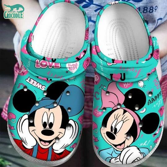 Discover Mickey And Minnie Mouse Cartoon Clog Shoes, Summer For Clogs