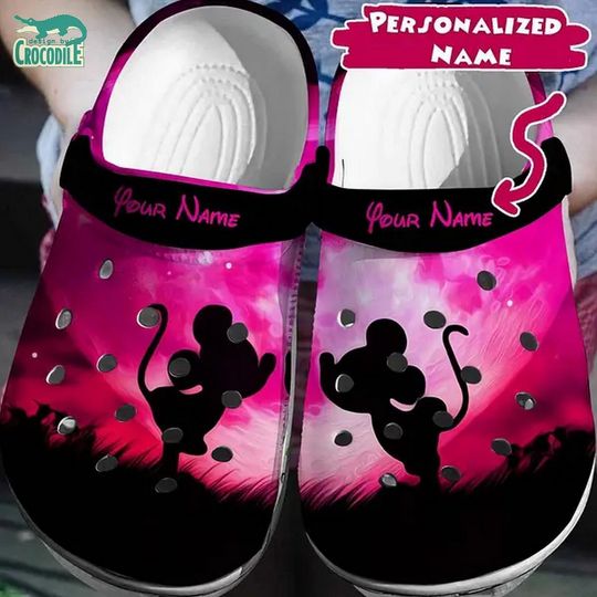 Discover Mickey And Minnie Mouse Cartoon Clog Shoes, Summer For Clogs