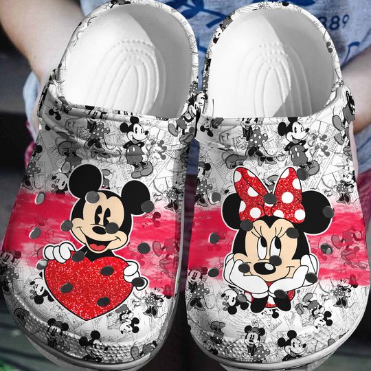 Discover Mickey And Minnie Mouse Cartoon Clog Shoes, Summer For Clogs