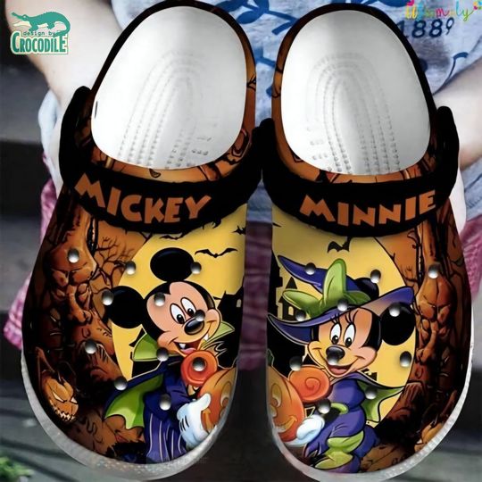 Discover Mickey And Minnie Mouse Cartoon Clog Shoes, Summer For Clogs