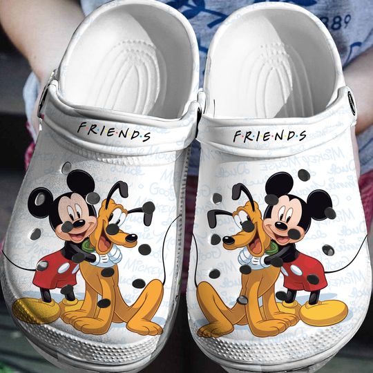 Discover Mickey Mouse And Pluto Cartoon Clog Shoes, Summer For Clogs