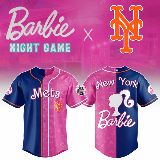 New York Mets Barbie 2026 Special Edition Baseball Jersey