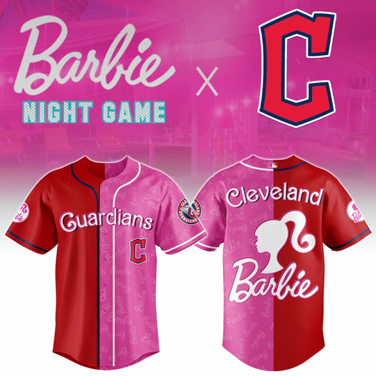 Discover Cleveland Guardians Barbie 2026 Special Edition Baseball Jersey