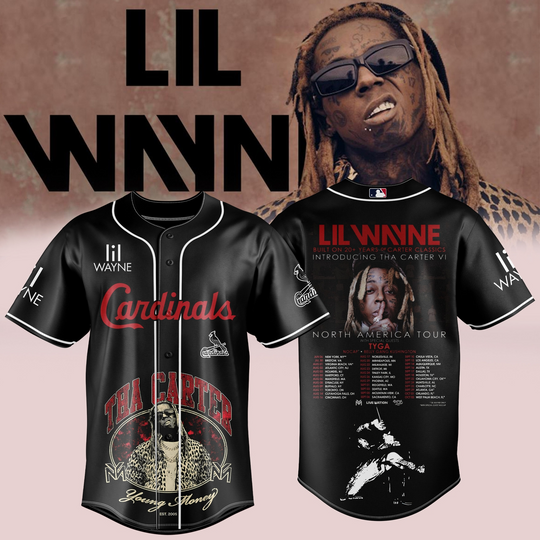 St. Louis Cardinals Lil Wayne Carter Classics 20th Anniversary Jersey