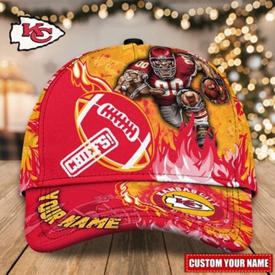 Kansas City Chiefs Hat Mascot Custom Name