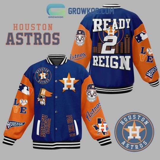 Houston Astros Ready 2 Reign Baseball Jacket