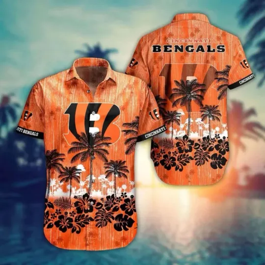 Discover Cincinnati Bengals Tropical Luau Hawaiian, Gift For Fans, Gift For Friends
