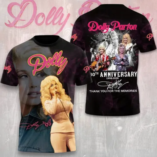 Discover Dolly Parton 3D Apparel