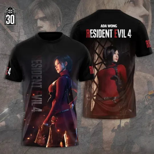 Discover Resident Evil 4 Remake x Ada Wong 3D Apparel