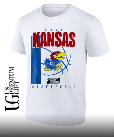 Discover Jayhawks basketball NCAA March Madness 2026 shirt