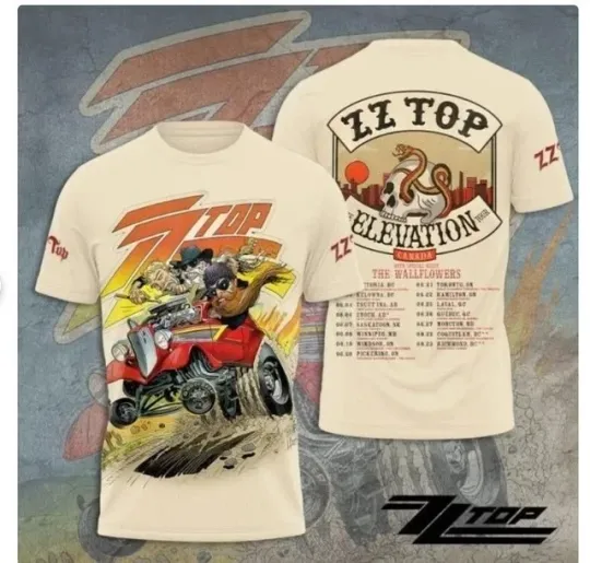 Discover Zz Top 3D T-Shirt Gift For Fans