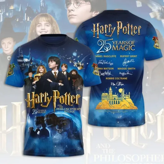 Discover Harry 25th Anniversary 3D Apparel Shirt