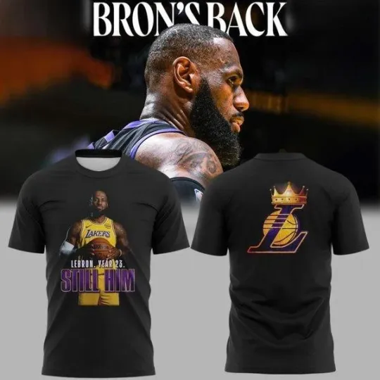 Lakers  James Years 23 Still Him T-Shirt
