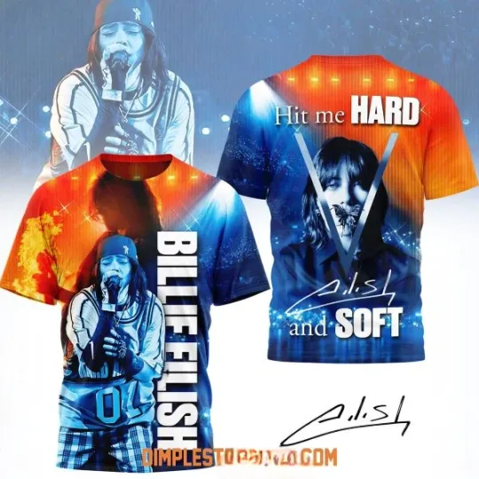 Billie Eilish Hit Me Hard And Soft 2026 T-Shirt