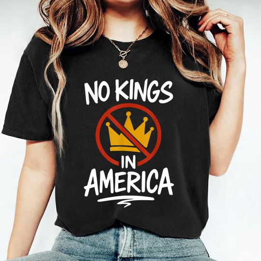 Discover No Kings in America March 28 2026 T-Shirt | Patriotic Protest Tee