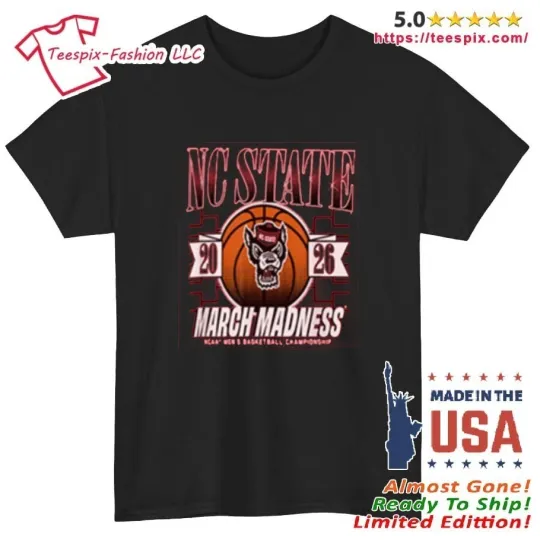 Discover NC STATE 2026 March Madness Ncaa Men’s Basketball Championship Shirt