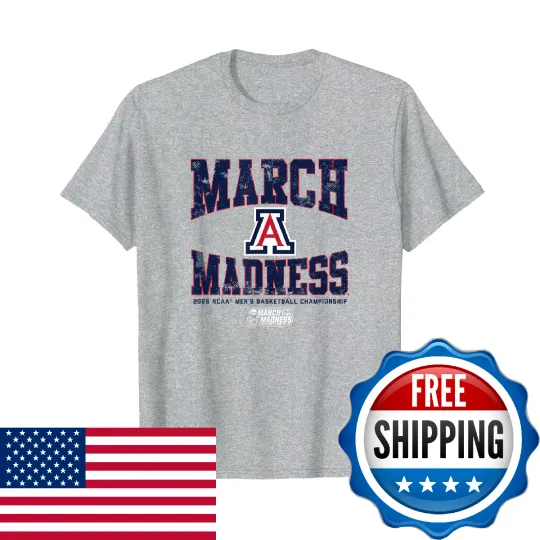 Discover Arizonna School Logo - March Madness 2026 T-Shirt
