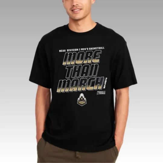 Purdue Boilermakers 2026 NCAA More Than March Madness T-Shirt