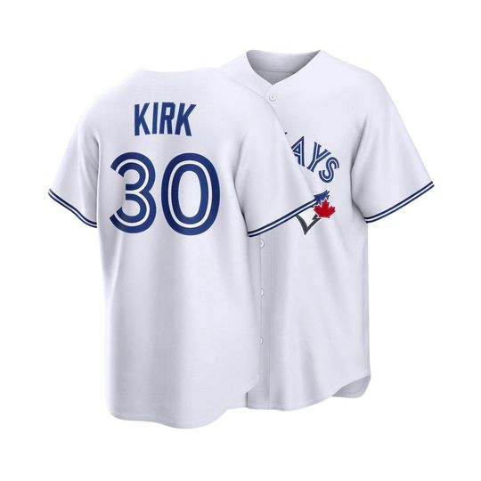 Discover Alejandro Kirk Toronto Baseball Jersey,White Home Replica Stitched Shirt,Man/Youth size,Custom Jersey