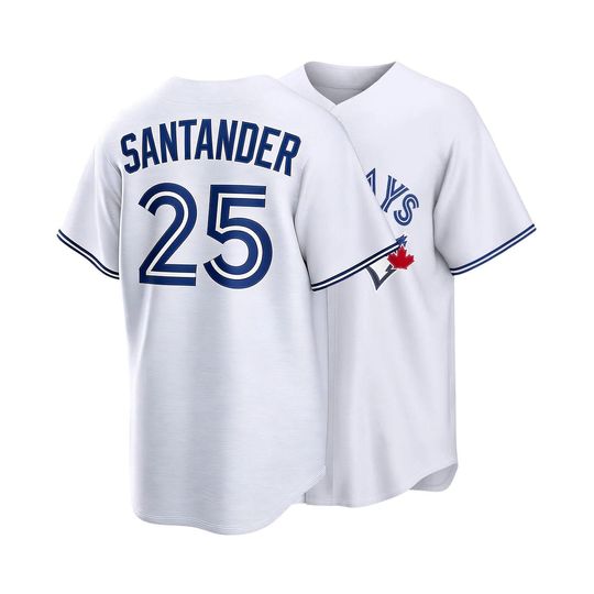 Discover Anthony Santander Toronto Baseball Jersey,White Home Replica Stitched Shirt,Man/Youth size,Custom Jersey