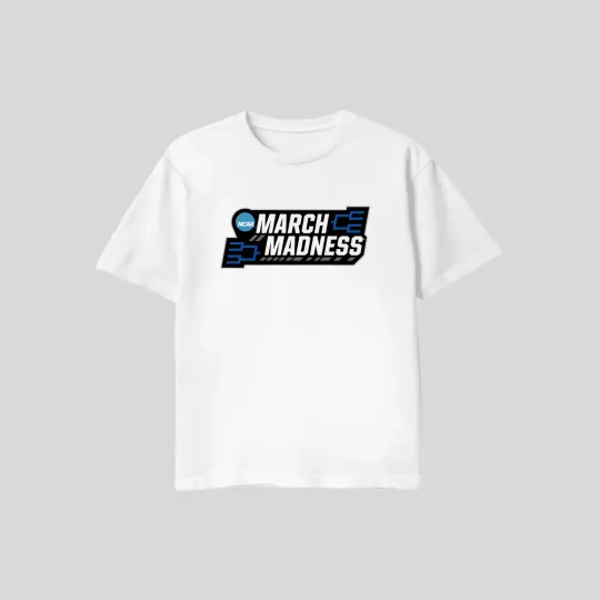 Discover 2026 NCAA March Madness Basketball T Shirt L XL M Gray Black White Gildan