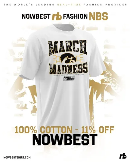 Discover Hawkeyes 2026 NCAA Women’s Basketball March Madness shirt